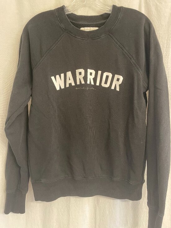 Spiritual Gangster Tops - Spiritual Gangster "Warrior" sweatshirt, size Small